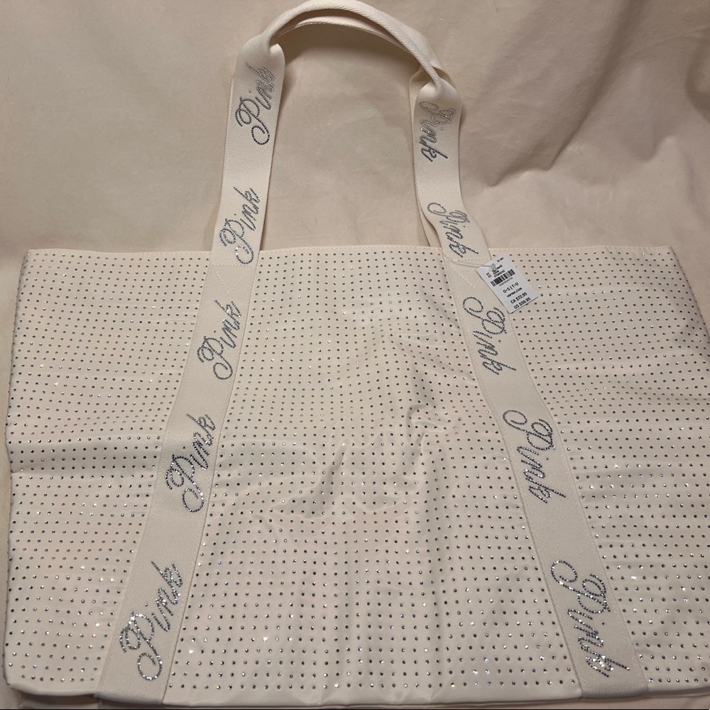 ❌❌SOLD❌❌ 25 PINK Victoria’s Secret Tote